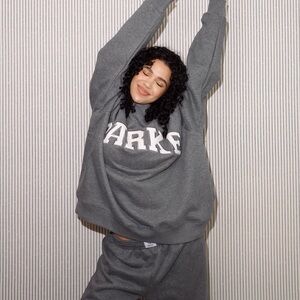 PARKE MOCK NECK SWEATSHIRT SZ L